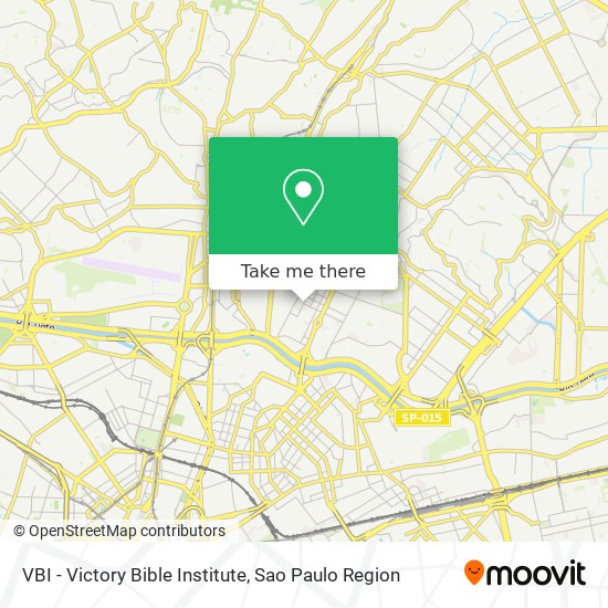 Mapa VBI - Victory Bible Institute