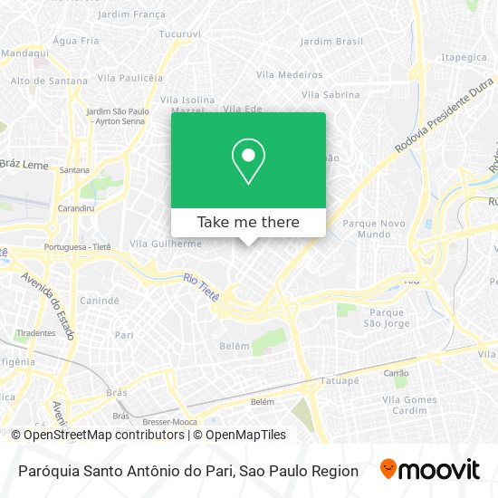 Paróquia Santo Antônio do Pari map