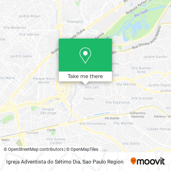 Igreja Adventista do Sétimo Dia map