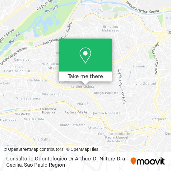Consultório Odontológico Dr Arthur/ Dr Nilton/ Dra Cecilia map