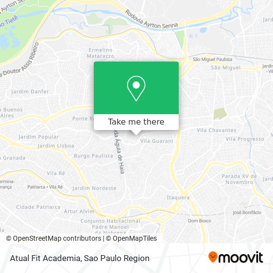 Atual Fit Academia map