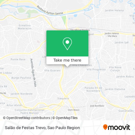 Salão de Festas Trevo map