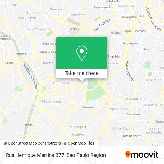 Rua Henrique Martins 377 map