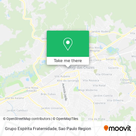 Grupo Espírita Fraternidade map