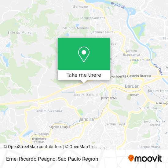 Emei Ricardo Peagno map