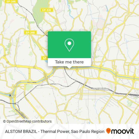 ALSTOM BRAZIL - Thermal Power map