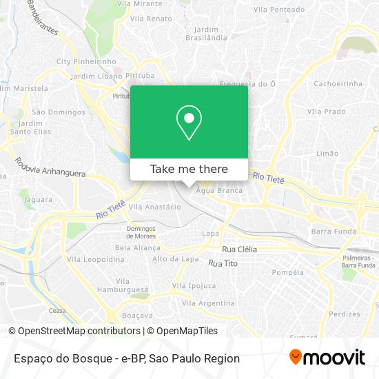 Espaço do Bosque - e-BP map