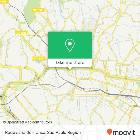 Rodoviária de Franca map