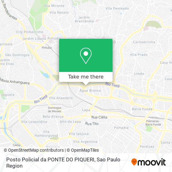 Posto Policial da PONTE DO PIQUERI map