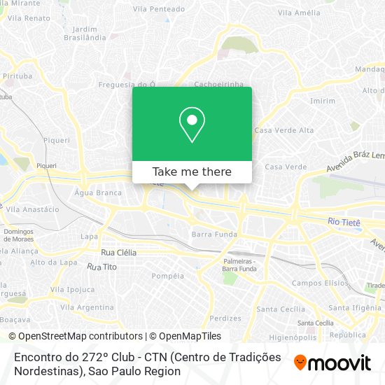 Encontro do 272º Club - CTN (Centro de Tradições Nordestinas) map