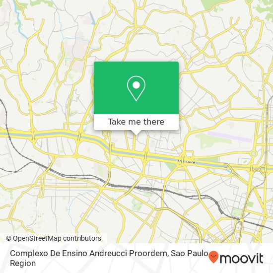 Complexo De Ensino Andreucci Proordem map