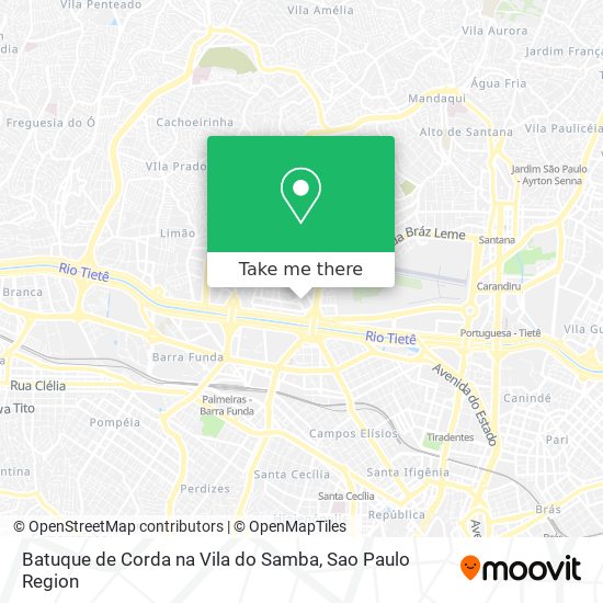 Batuque de Corda na Vila do Samba map