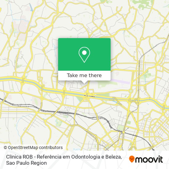 Clínica ROB - Referência em Odontologia e Beleza map