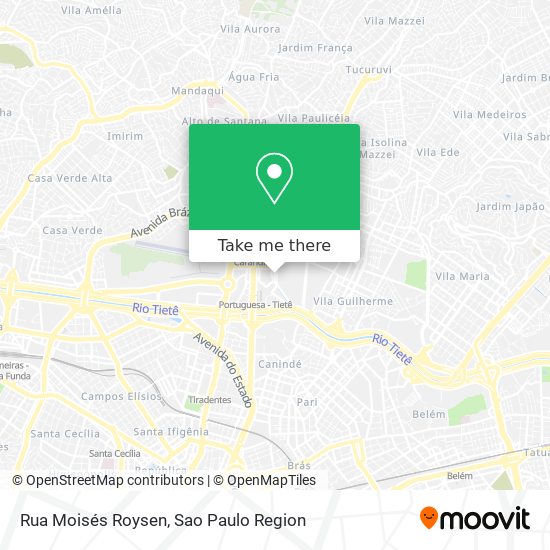 Rua Moisés Roysen map