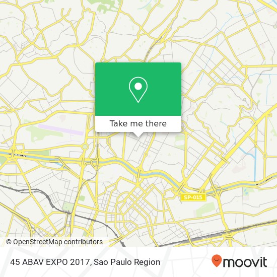 Mapa 45 ABAV EXPO 2017