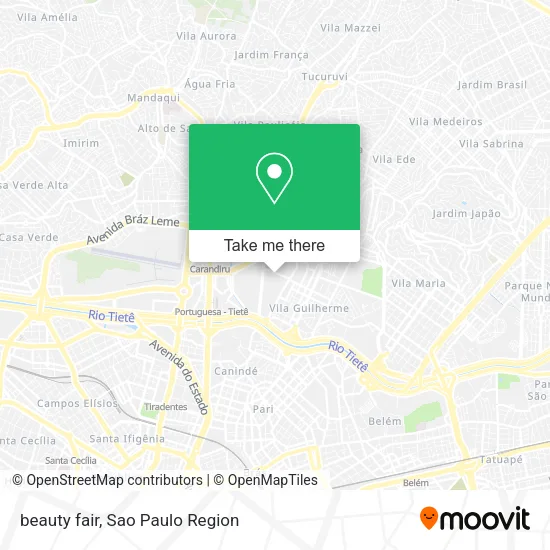 beauty fair map