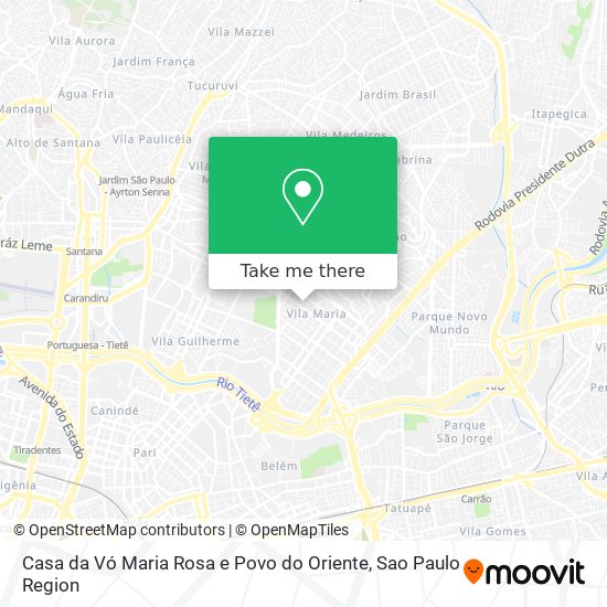 Casa da Vó Maria Rosa e Povo do Oriente map