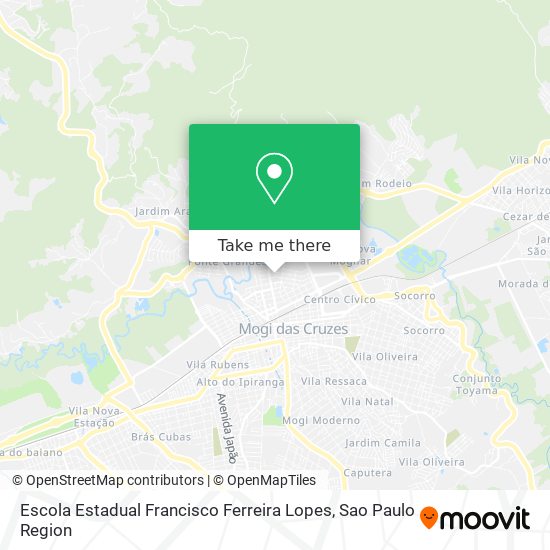 Escola Estadual Francisco Ferreira Lopes map