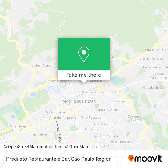 Predileto Restaurante e Bar map