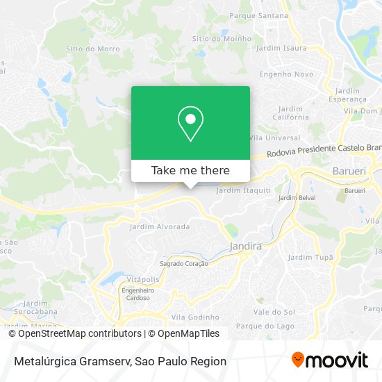 Metalúrgica Gramserv map