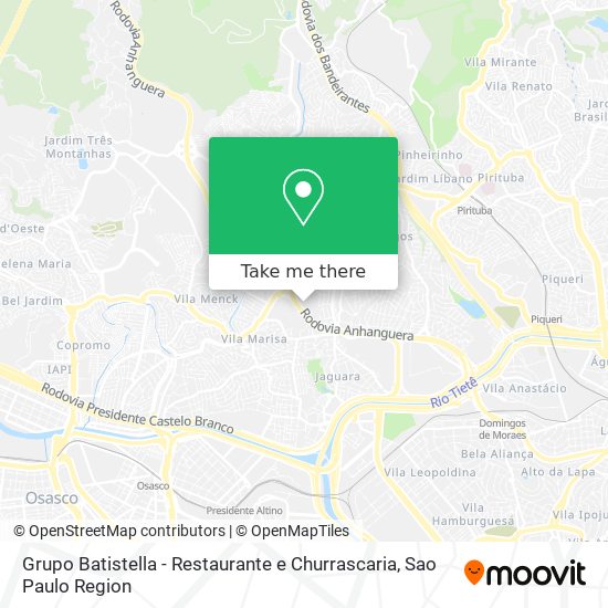 Grupo Batistella - Restaurante e Churrascaria map