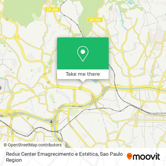 Redux Center Emagrecimento e Estética map