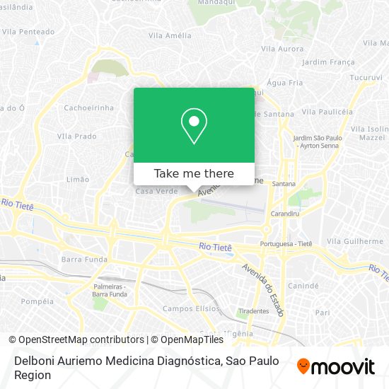 Mapa Delboni Auriemo Medicina Diagnóstica
