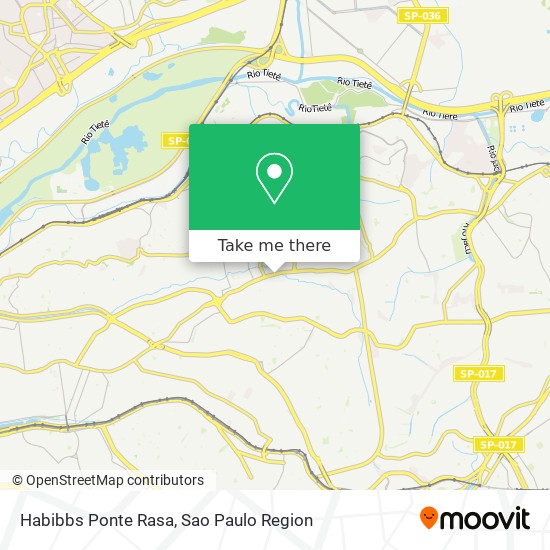 Habibbs Ponte Rasa map