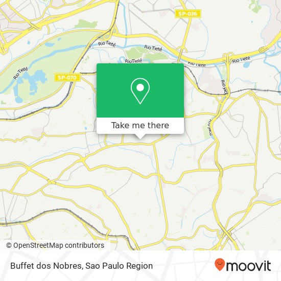Buffet dos Nobres map