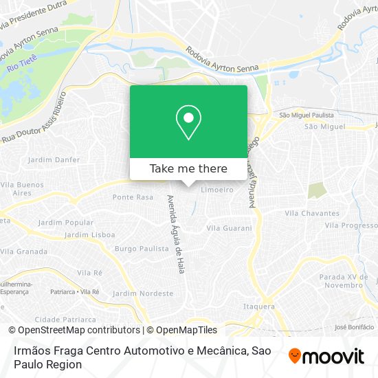 Irmãos Fraga Centro Automotivo e Mecânica map