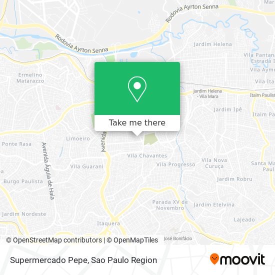 Supermercado Pepe map