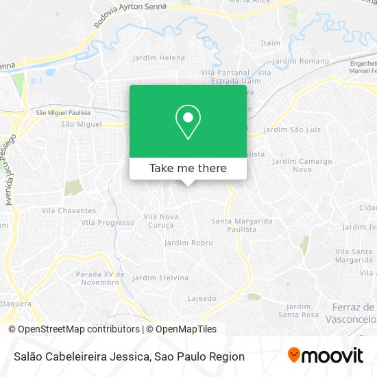 Salão Cabeleireira Jessica map