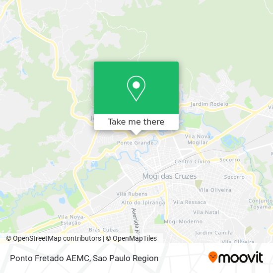 Mapa Ponto Fretado AEMC