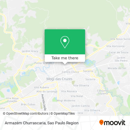 Armazém Churrascaria map