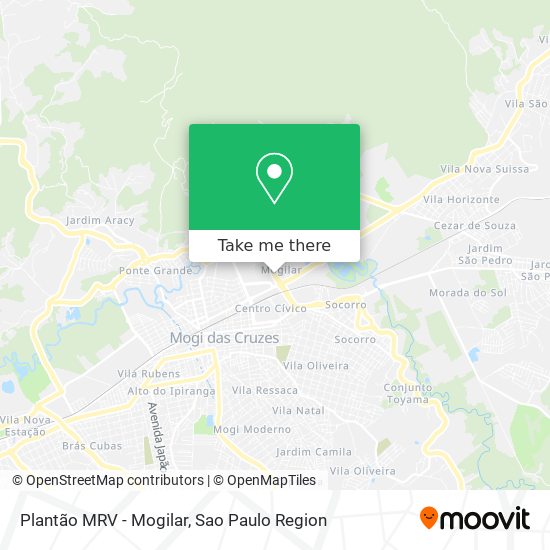 Plantão MRV - Mogilar map