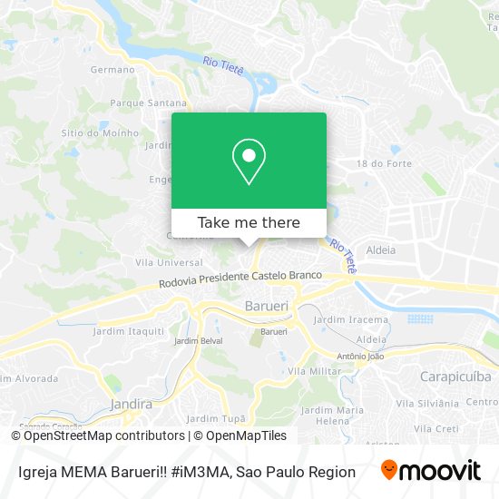 Igreja MEMA Barueri!! #iM3MA map