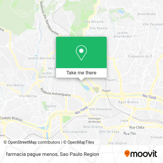 farmacia pague menos map