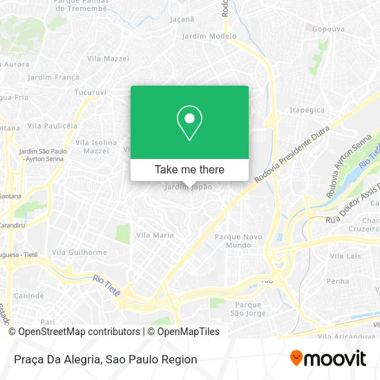Praça Da Alegria map