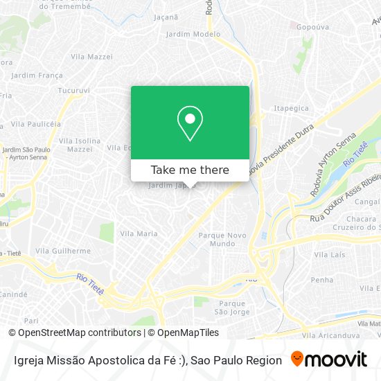 Igreja Missão Apostolica da Fé :) map