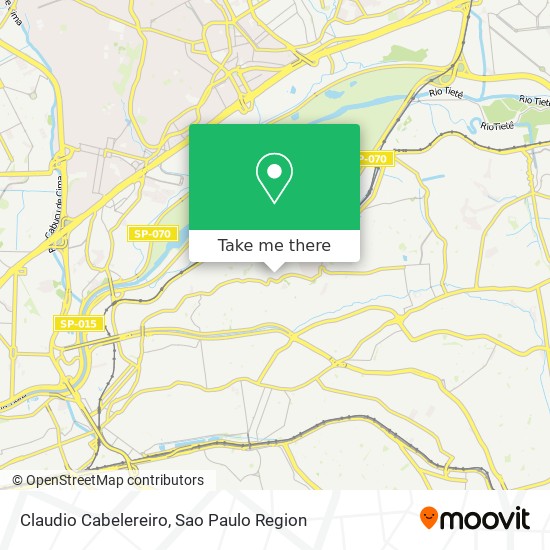 Claudio Cabelereiro map