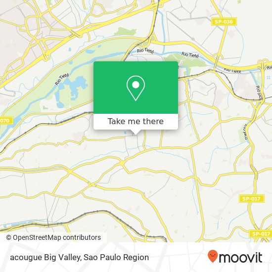 Mapa acougue  Big Valley