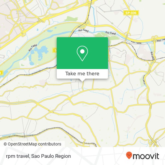 rpm travel map