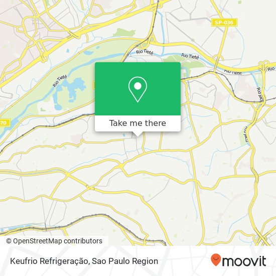 Keufrio Refrigeração map