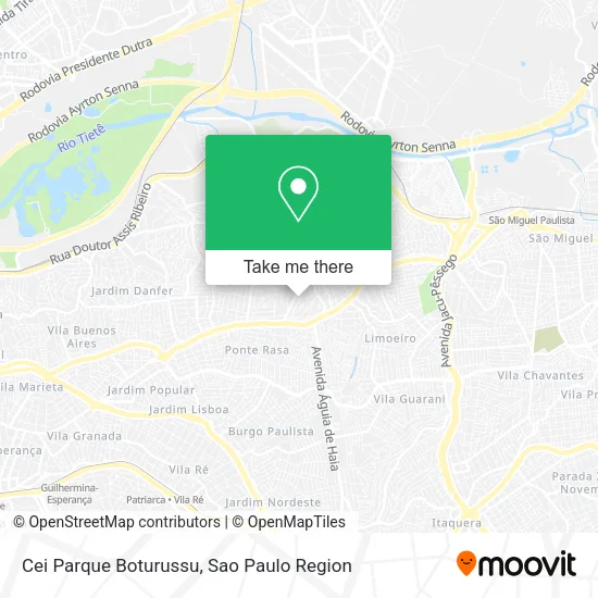 Cei Parque Boturussu map