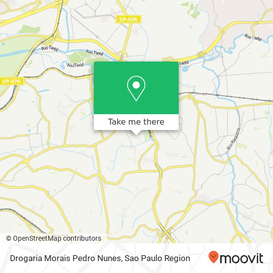 Drogaria Morais Pedro Nunes map