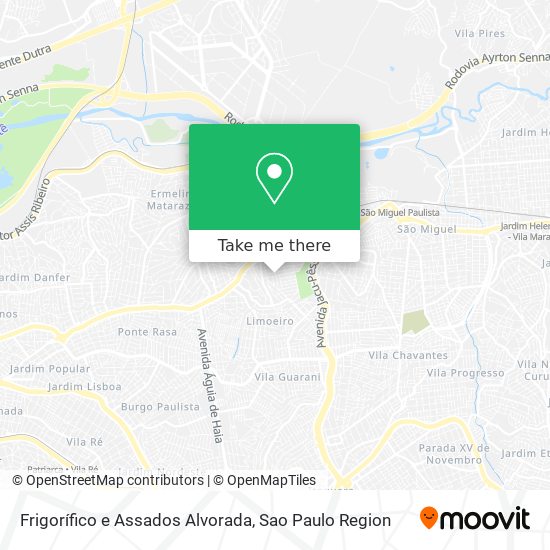 Frigorífico e Assados Alvorada map