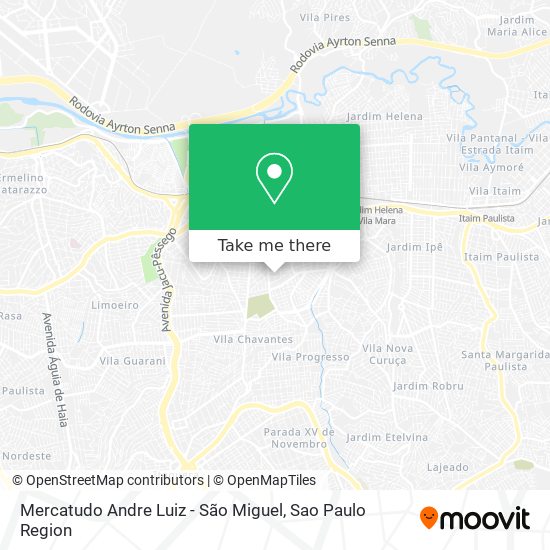 Mercatudo Andre Luiz - São Miguel map