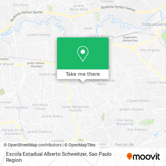 Escola Estadual Alberto Schweitzer map