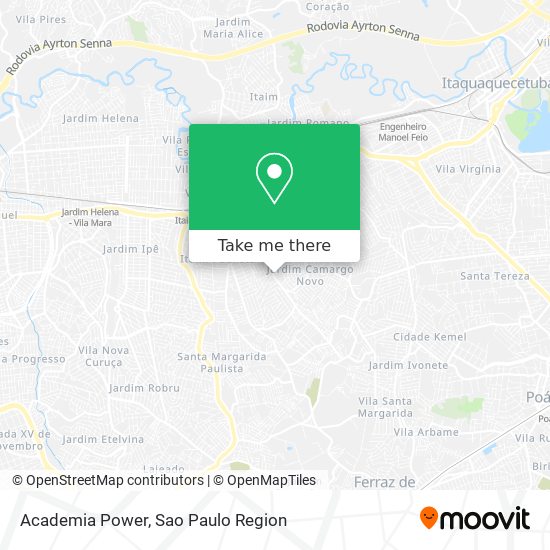 Mapa Academia Power