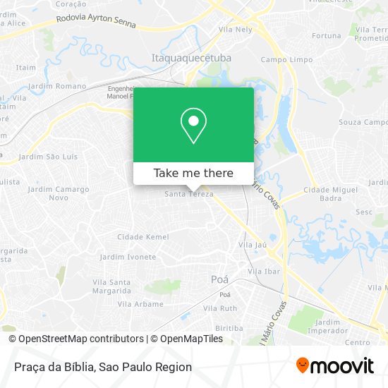 Praça da Bíblia map